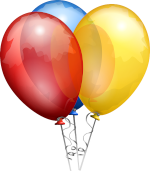 website launch in Tavistock Devon, picture of balloons